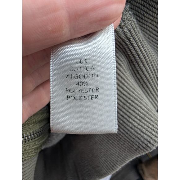 Buckle Bke Women's Fleece Full Zip Hoodie One Size Deep Lichen Green Soft Luxe - Picture 3 of 7